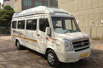 12 Seater Tempo Traveller Rentals