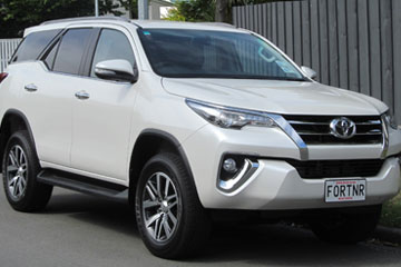 Luxury One Way Fortuner Car Rental