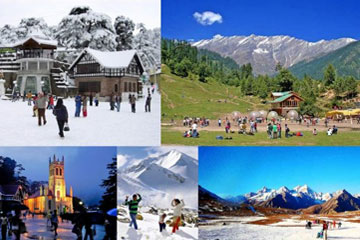 Pathankot Shimla Manali Dalhousie Dharamshala